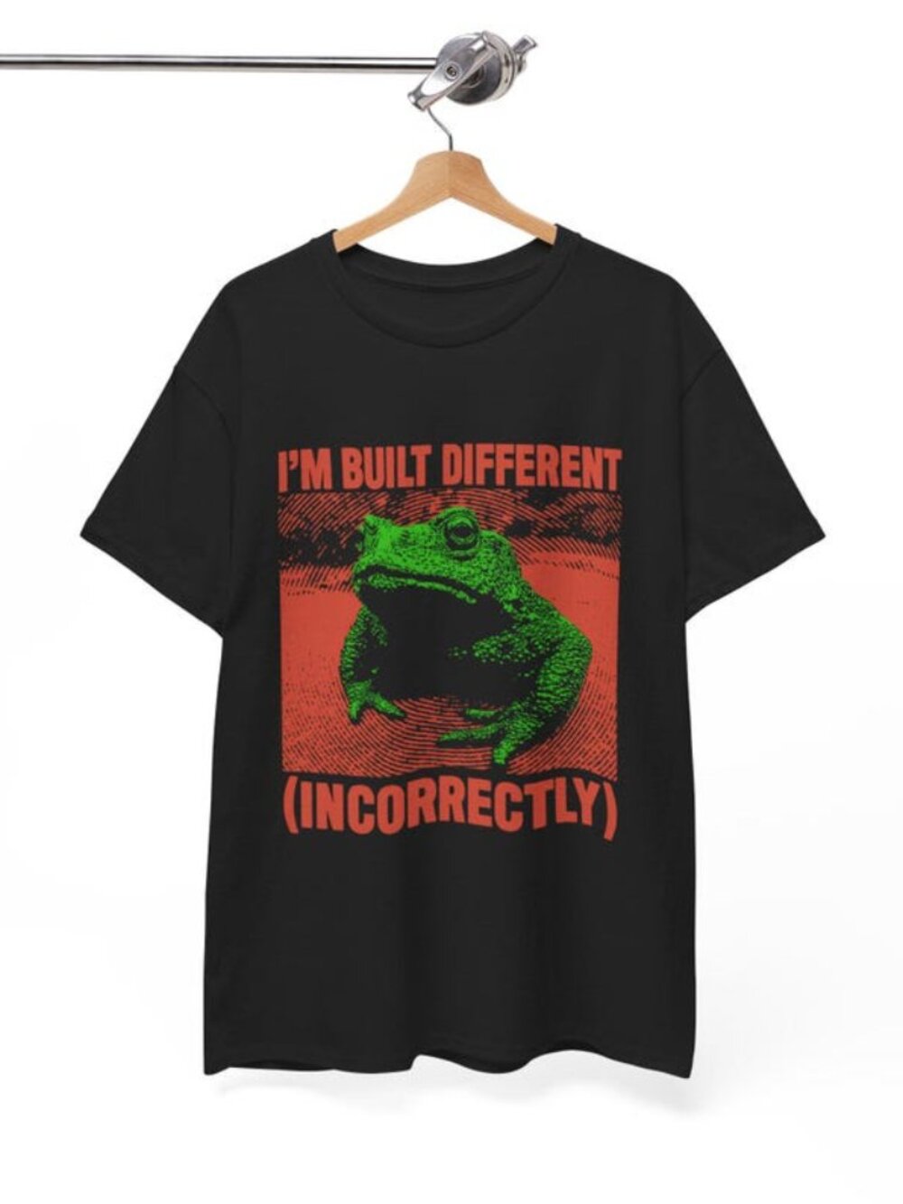 Built Different Incorrectly Frog T-Shirt